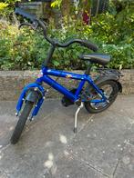 Kinderfiets Blauw 12 inch, Gebruikt, 14 inch of minder, Ophalen of Verzenden, Handrem