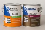 Sigma S2u Allure Gloss G0.04.84 2.5L + 2.5L Primer, Wit, Nieuw, Ophalen of Verzenden, Verf