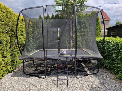 Zgan Exit Trampoline 305x214, Kinderen en Baby's, Speelgoed | Buiten | Trampolines, Zo goed als nieuw, Ophalen