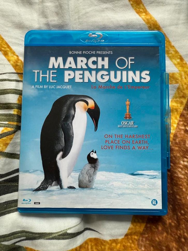 March of the Penguins - Blu-ray, Cd's en Dvd's, Blu-ray, Zo goed als nieuw, Ophalen of Verzenden