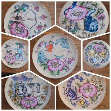 Hutschenreuther 7 soorten Sterrenbeeld Wandbord Ltd Edition beschikbaar voor biedingen