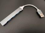 USB hub, 4 poorten, nieuw, per stuk €6,- of per 2 voor €10,-, Ophalen of Verzenden, Nieuw