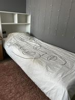 Eenpersoonsbed bed met achterwand 95x220, Huis en Inrichting, 90 cm, Modern, Eenpersoons, 220 cm