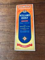 Kompas Toeristenkaart Holland Oost - Vintage, Gelezen, Ophalen of Verzenden, Landkaart, 1800 tot 2000