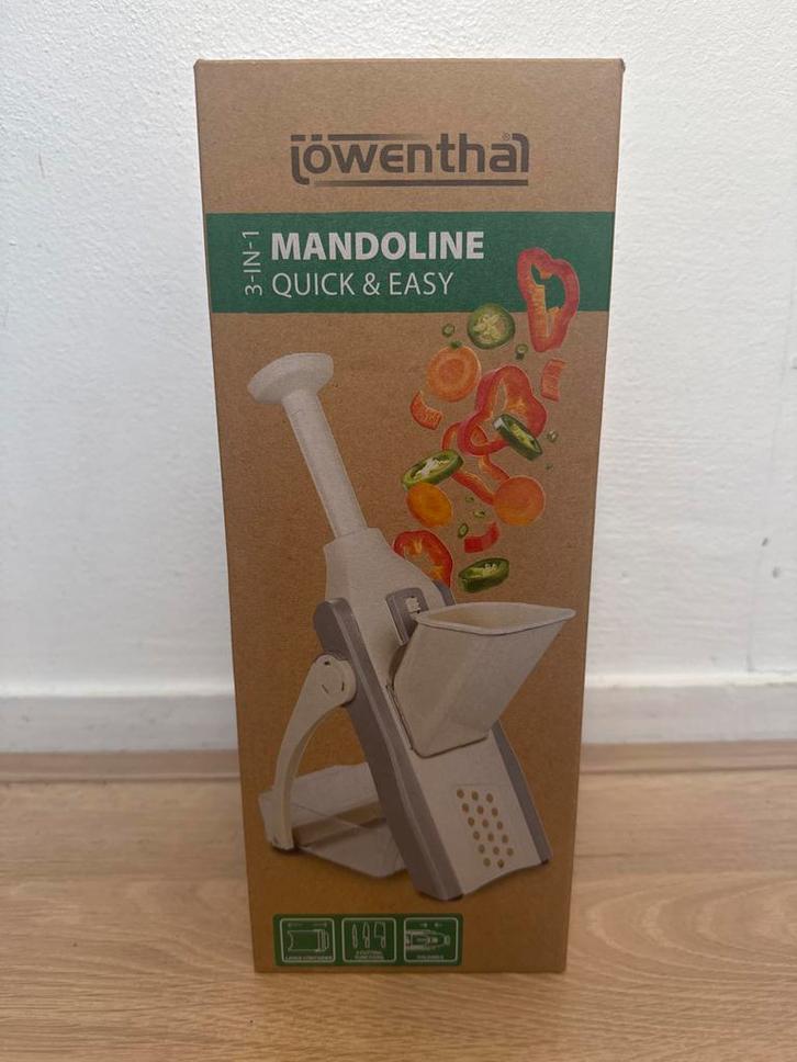 Lowenthal Mandoline - Nieuw in Doos, Huis en Inrichting, Keuken | Keukenbenodigdheden, Nieuw, Ophalen of Verzenden