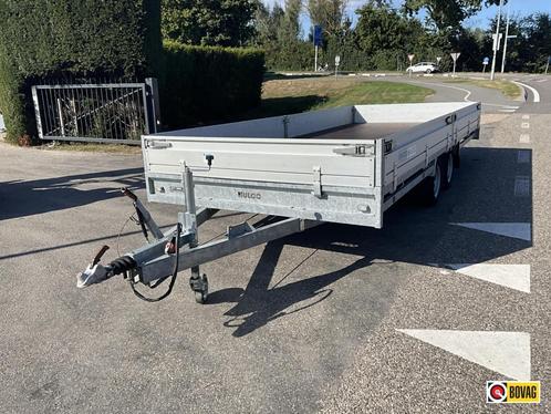Hulco Medax-2 Plateauwagen super netjes, Auto diversen, Aanhangers en Bagagewagens, Gebruikt