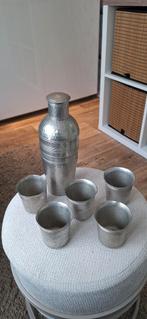 Vintage tinnen cocktail shaker set Banka tinwerk, Ophalen of Verzenden