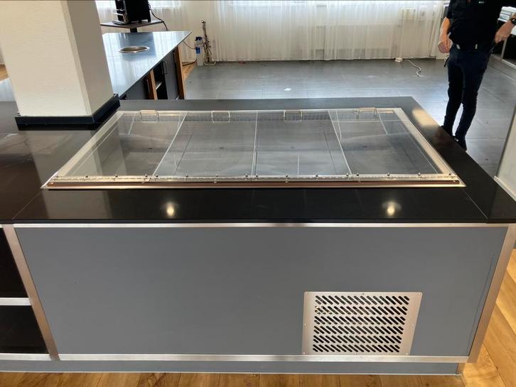 Mooi Koelbuffet met Marmeren Ombouw –Perfect voor Restaurant, Zakelijke goederen, Horeca | Keukenapparatuur, Overige typen, Gebruikt