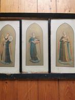 Gratis drieluik van 3 heiligen opknapper, Antiek en Kunst, Ophalen