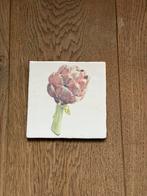Handgemaakte tegel artesjok, 60 cm of meer, Zo goed als nieuw, Minder dan 5 m², Wandtegels