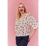 Dames Top Leonard Polka maat 38, Kleding | Dames, Maat 38/40 (M), Overige kleuren, ​Make My Lemonade, Nieuw