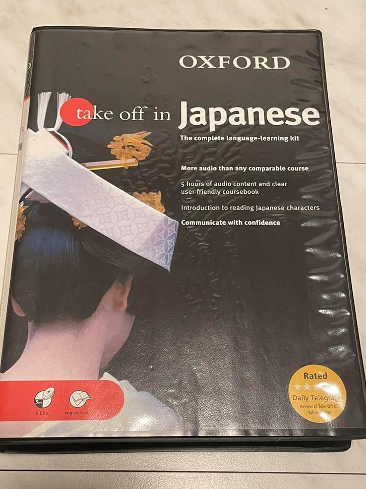 Taal cursus Japans van Oxford (incompleet), Boeken, Taal | Overige Talen, Ophalen of Verzenden