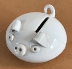 Spaarpot Wit Spaarvarken, Verzamelen, Ophalen of Verzenden, Zo goed als nieuw, Steen, Aardewerk of Keramiek, Dier