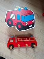 Brandweer lamp en kapstok STAATSLIEDENWIJK, Kinderen en Baby's, Kinderkamer | Inrichting en Decoratie, Ophalen, Gebruikt, Lamp