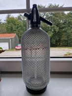 Vintage Spuitwaterfles met RVS bescherming, Ophalen of Verzenden, Gebruikt