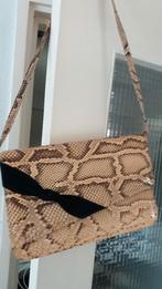 Vintage clutch / schoudertasje van echt python leer, Sieraden, Tassen en Uiterlijk, Tassen | Damestassen, Ophalen of Verzenden