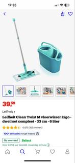 Leifheit Clean Twist M Ergo - Zonder doek, Huis en Inrichting, Schoonmaakartikelen, Ophalen of Verzenden, Dweilemmer, -bak, of -wagen
