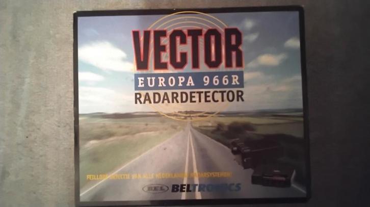 Radardetector Stinger Vector Europa 966R, Auto diversen, Auto-accessoires, Zo goed als nieuw, Ophalen of Verzenden