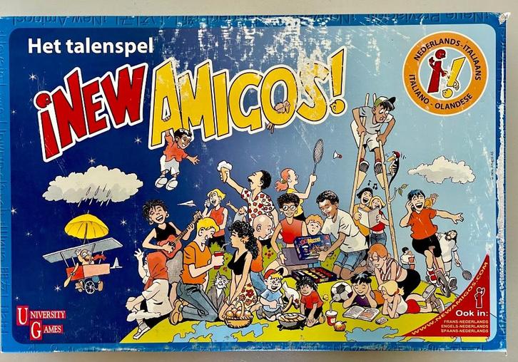 Spel New Amigo’s Nederlands Italiaans / Italiano Olandese, Hobby en Vrije tijd, Gezelschapsspellen | Bordspellen, Zo goed als nieuw