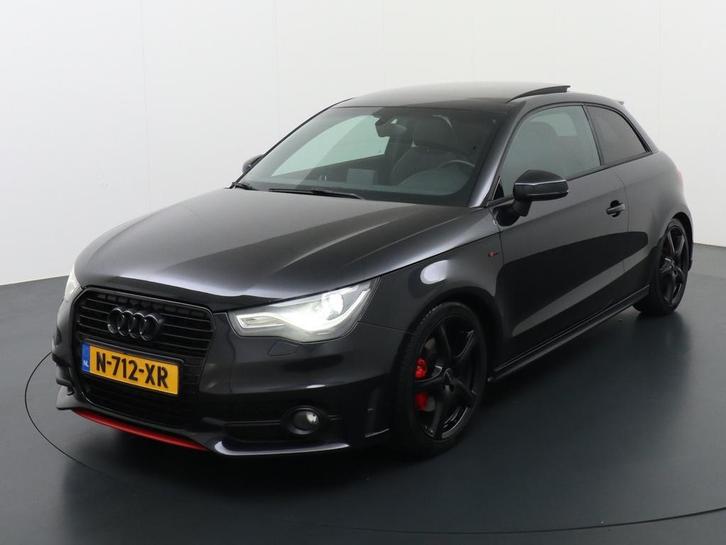 Audi A1 1.4 TFSI S-Line Black 2011 NAV-PANO-Carplay-AUT, Auto's, Audi, Bedrijf, A1, ABS, Airbags, Airconditioning, Android Auto