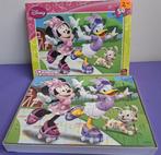 Disney puzzel Minnie Mouse en katrien duck, Verzamelen, Ophalen of Verzenden, Mickey Mouse, Zo goed als nieuw, Overige typen