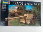 Revell 1/35 RSO/03 & 7,5 cm Pak, Tank, Ophalen of Verzenden, Zo goed als nieuw, 1:32 tot 1:50