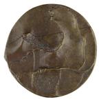 Ger Zijlstra - Penning VPK, 1977 : Zonder titel, Postzegels en Munten, Penningen en Medailles, Verzenden, Brons, Nederland