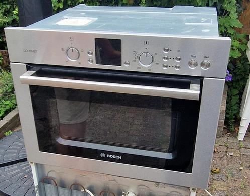 Inbouwoven Bosch, Witgoed en Apparatuur, Ovens, Gebruikt, Inbouw, Oven met grill, 45 tot 60 cm, 45 tot 60 cm, Hete lucht, Ophalen