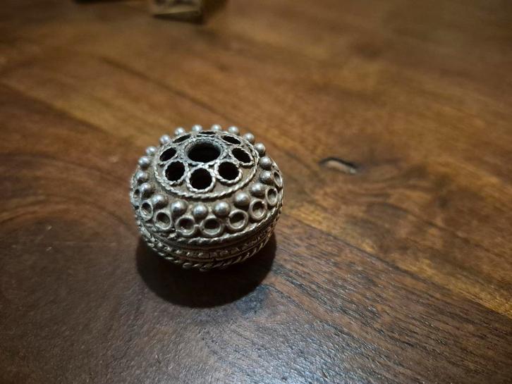 Zilveren Jemenitische Kraal, 19e eeuw, Sieraden, Tassen en Uiterlijk, Armbanden, Ophalen
