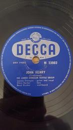 78 toeren:  SKIFFLE muziek (5 platen), Gebruikt, 10 inch, Ophalen of Verzenden, 1940 tot 1960