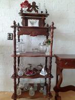 Etagere hout met spiegeltje, Antiek en Kunst, Ophalen