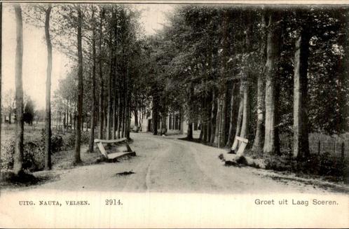Laag Soeren - Groet, Verzamelen, Ansichtkaarten | Nederland, Ongelopen, Gelderland, Voor 1920, Ophalen of Verzenden