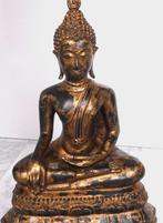 Groot antiek bronzen Boeddhabeeld 57 cm,, Antiek en Kunst, Ophalen
