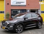 Hyundai TUCSON 1.6 T-GDI Premium pano. stoelverw. 360. lane, Gebruikt, 4 cilinders, Zwart, Leder