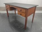 ELECTRA vintage houten bureau, Gebruikt, Ophalen, Bureau