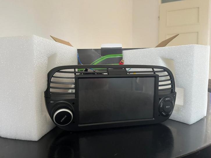 Android Autoradio Fiat 500, Auto diversen, Autoradio's, Nieuw, Ophalen of Verzenden