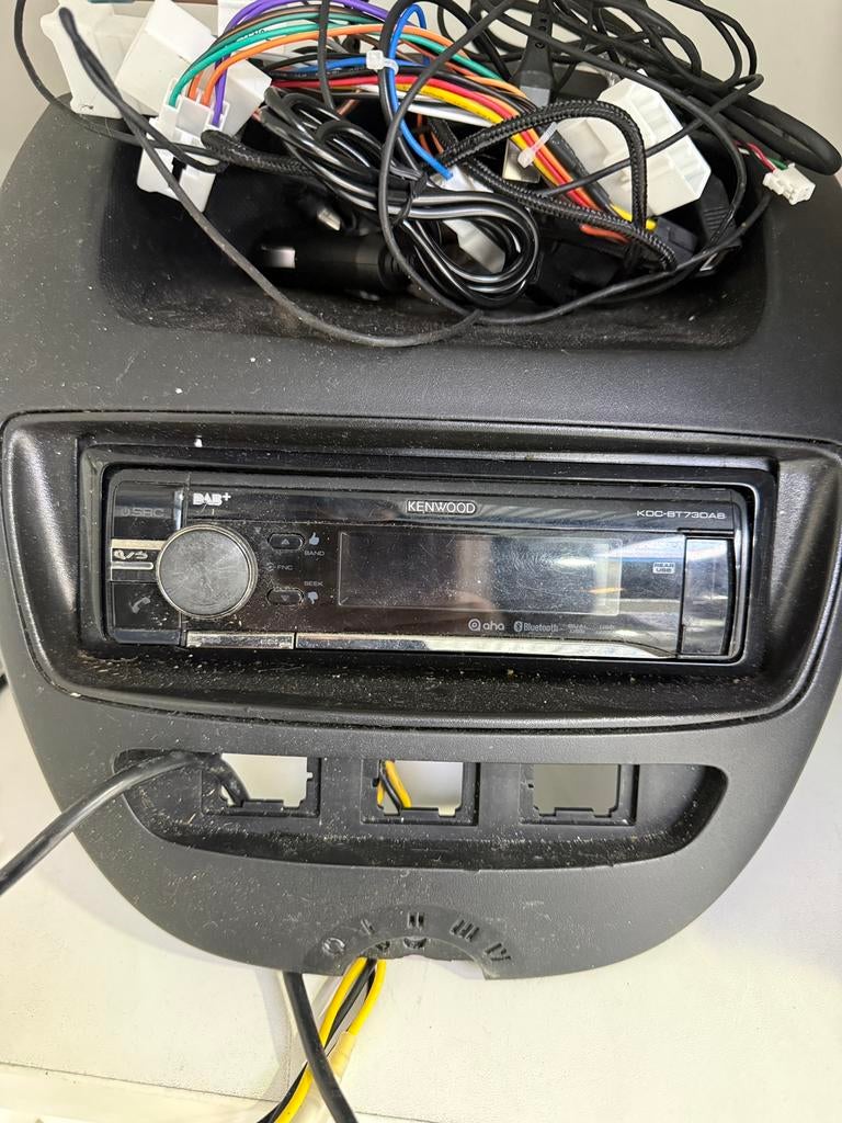 Kenwood CD/USB Autoradio met DAB/DAB+ tuner en Bluetooth, Auto diversen, Autoradio's, Ophalen of Verzenden, Gebruikt