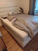 IKEA Nordli bed + matras 160x200 - Gebruikt, Ophalen, Gebruikt, Wit, Tweepersoons