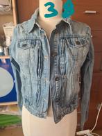 Jeans jas, Ophalen of Verzenden, Zo goed als nieuw, Maat 38/40 (M), Blauw