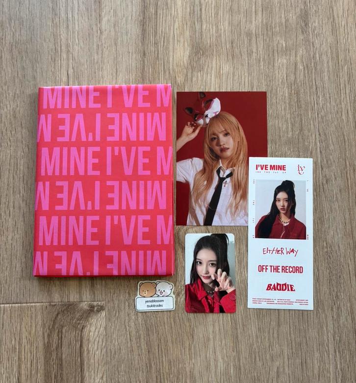 [compleet] ive i’ve mine album + gaeul photocard kpop k.pop, Verzamelen, Muziek, Artiesten en Beroemdheden, Zo goed als nieuw
