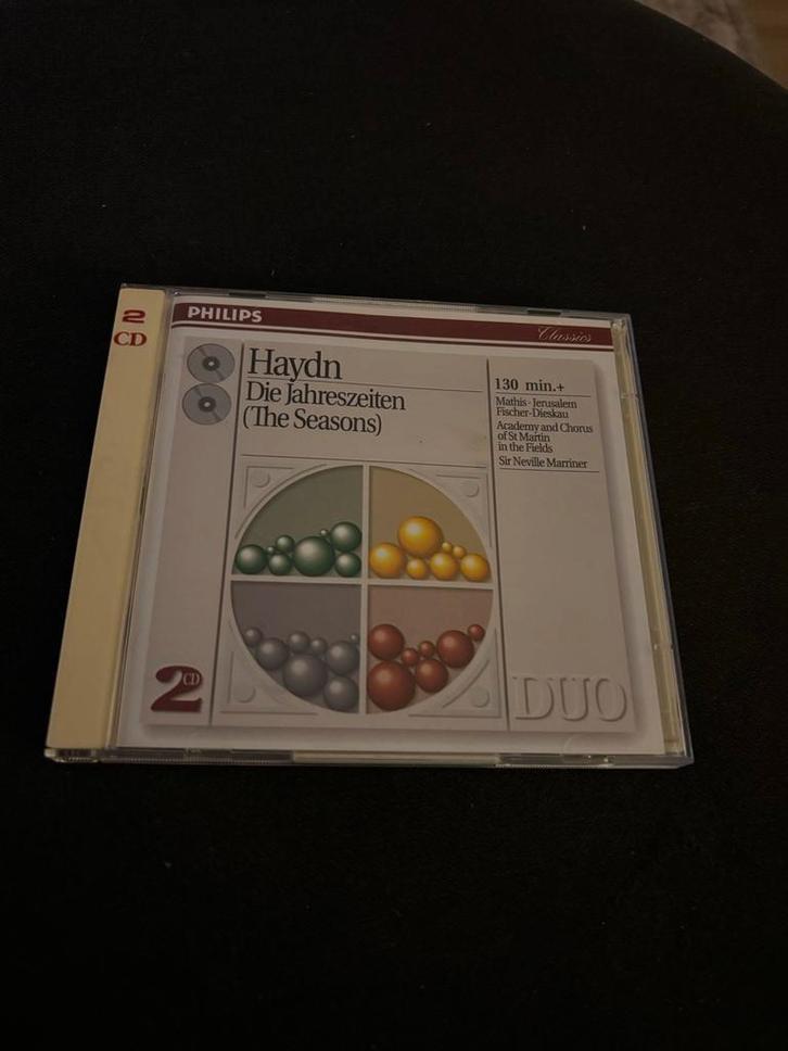Haydn - Die Jahreszeiten (2CD), Cd's en Dvd's, Cd's | Klassiek, Zo goed als nieuw, Orkest of Ballet, Classicisme, Ophalen of Verzenden