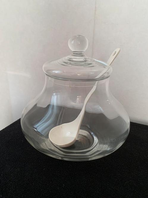 Dik glas, Huis en Inrichting, Woonaccessoires | Stolpen, Gebruikt, Ophalen of Verzenden