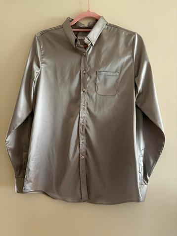 Robert Friedman mooie goudkleurige blouse mt 40 ZGAN beschikbaar voor biedingen