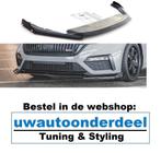 Maxton Design Skoda Octavia RS Mk4 Spoiler Lip Spliter, Ophalen of Verzenden, Nieuw
