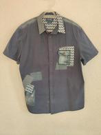 041. Desigual overhemd - korte mouwen - XL, Desigual, Blauw, Ophalen of Verzenden, Zo goed als nieuw