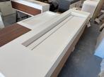 Corian /Unilin eiken badkamermeubel 1.80 mtr, Ophalen, 150 tot 200 cm, Nieuw, Minder dan 100 cm