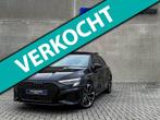 Audi A3 Sportback 35TFSI 150pk S-Tronic Competition S Editio, 4 cilinders, 150 pk, Leder en Stof, Zwart