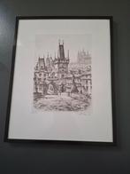 Praagse Prent 27/70, Antiek en Kunst, Kunst | Etsen en Gravures, Ophalen of Verzenden