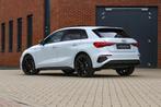 Audi A3 Sportback 45 TFSI e S edition Competition | Pano | H, Auto's, Audi, Gebruikt, 4 cilinders, Leder en Stof, Wit