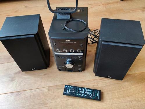 JVC micro system UX-G500V, Audio, Tv en Foto, Stereo-sets, Zo goed als nieuw, Cd-speler, Dvd-speler, Tuner of Radio, Speakers